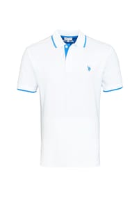 U.S. POLO ASSN. - Poloshirt Fashion Kurzarmshirt - weiss