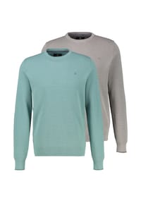 LERROS - Pullover 2er Pack Basic - Basalt grey