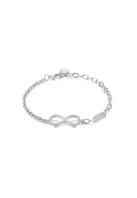 collezione alessandro® - Armband Ewigkeit mit Love Schriftzug - golden