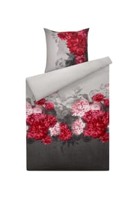 kaeppel - Biber-Bettwäsche "Flamenco Sola" - 18 PINK
