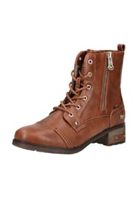 MUSTANG® - Lederimitat Stiefelette - Cognac