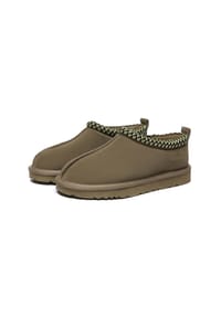 EVERAU® - Damen Leder Hausschuhe - Wigeon - BLACK