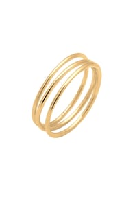 elli. - Ring Wickelring Filigran Blogger Trend 925 Silber - Gold