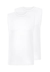 mey - Unterhemd / Tanktop 2er Pack Iconic Modal - Dunkelblau / schwarz