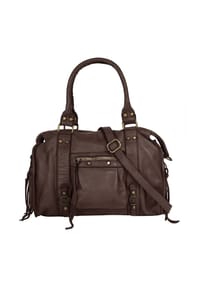 Samantha Look Shopper Echt Leder, Made In Italy Bild 1