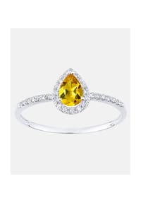 Diamant L'eternel - Ring, mit 0.25 ct Diamant, 375 Weißgold - white gold
