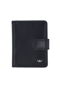 Golden Head® Polo - Polo Kreditkartenetui RFID Schutz Leder 8 cm - cognac