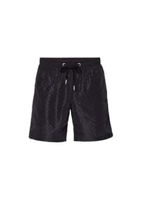 JOOP! - Herren Badeshorts - Cortina Allover-Print, Bademode, Badehose - Schwarz