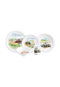 Seltmann Weiden Kindergeschirr Set Compact Mein Traktor 5er Set bunt - COMPACT - bunt