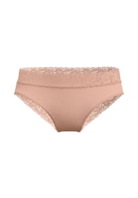 CALIDA - Damen Slip, regular cut Natural Comfort Lace - 001 WEISS