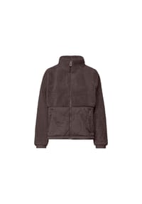 Street One - Hybridjacke, Stehkragen, für Damen - 16528 PLUMMY BROWN