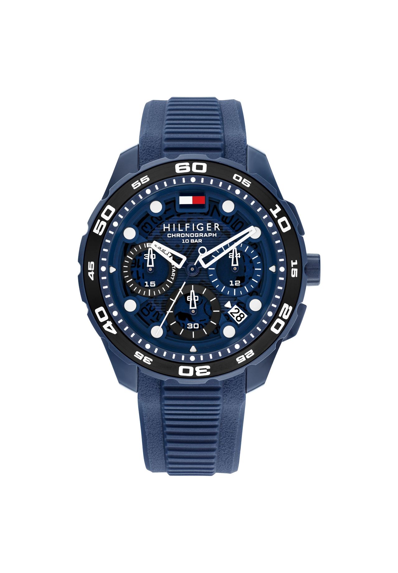 Tommy Hilfiger Chronograph Th-Regatta 1792232, Blau Edelstahl, Aluminium für Herren, Christ - Image 4