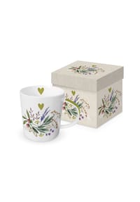 ppd - Henkelbecher Provence, in Geschenkbox, 400 ml - Mehrfarbig