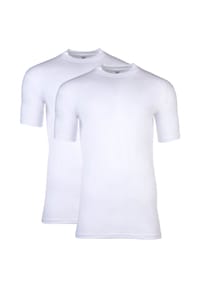 HOM - Herren T-Shirt, 2er Pack - Tee Shirt Harrow, kurzarm - Blau