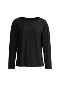 CALIDA - Schlafanzug-Oberteil Feminine Lounge, Seitenschlitze, für Damen - 369 VIOLET ICE