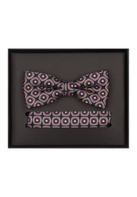 VENTI - Herren Accessoires gemustert - Braun