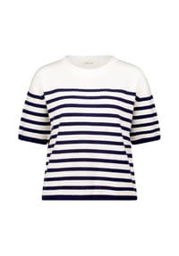 CARTOON - Strickpullover mit Rundhalsausschnitt - Cream/Red