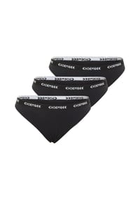 CHIEMSEE - String im Dreierpack und Label-Look - 1010 White/White