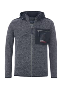 JAN VANDERSTORM - Strickjacke DJARKE - dunkelblau
