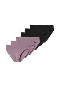 SCHIESSER - Damen Slips 6er Pack - Jazz-Pants, Cotton Essentials, Basic, Stretch - Nude
