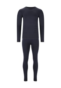 WHISTLER - Funktionswäsche-Set Pree mit Langarmshirt und Tights - 1001 Black