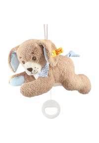 Steiff - Spieluhr "Gute Nacht Hund", 22 cm - BEIGE