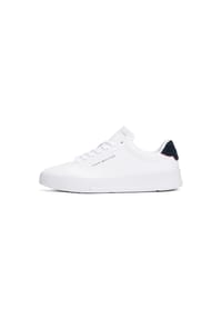 TOMMY HILFIGER - Sneaker, Leder, für Herren - 0LD WHT/ D.SKY