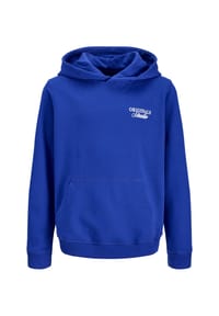 JACK & JONES - Kapuzenpullover NORREBRO TYPO Hoodie - blau