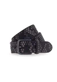 B.BELT - Nietengürtel Leder - braun