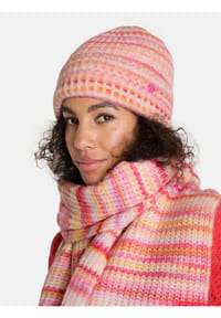 LIEBLINGSSTÜCK - Damen Strickmuetze aus Wollmix - 315-rose
