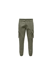 ONLY & SONS - Cargohose, aufgesetzte Beintaschen, für Herren - 187679 BLACK
