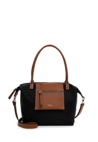 Tamaris TAS Fabrizia - Shopper "Fabrizia", zweifarbig, Reißverschluss, für Damen - 100 BLACK
