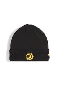 PUMA® - Beanie BVB, Stickerei - BLACK-FAST YELLOW