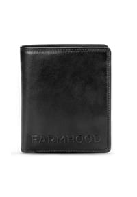 FARMHOOD - Memphis Memphis Geldbörse RFID Schutz Leder 11 cm - black