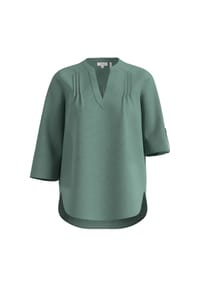 s.Oliver - Shirtbluse, Split-Neck, für Damen - 0100  WHITE