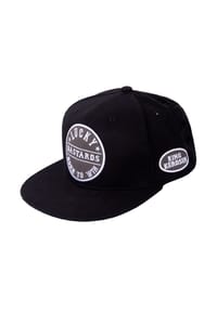 KING KEROSIN - Snapback Cap mit Print auf der Schirmunterseite Born To Win - black