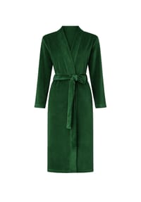 GOLDENBAY - Bademantel Dandelion - Petrol Green