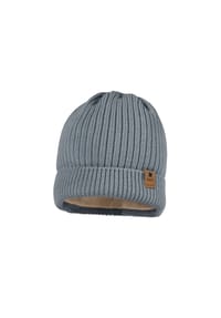 maximo® - BABY-Umschlagmütze, Rippe Futter - cork washed