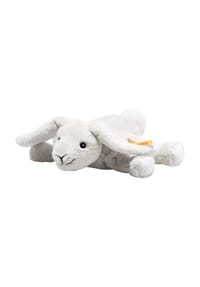 Steiff - Soft Cuddly Friends Kuscheltier "Floppy Hoppel Hase", 20cm - HELLGRAU