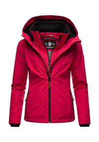 MARIKOO® - Übergangsjacke Erdbeere - Anthracite