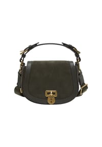 LAUREN RALPH LAUREN PADLOCK - Umhängetasche, Leder, für Damen - DARK OLIVE