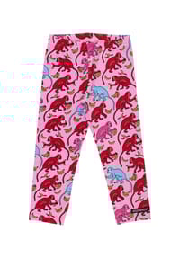 VILLERVALLA - Leggings Affe - blau