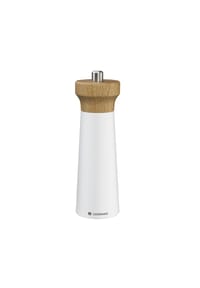 ZASSENHAUS - Salzmühle, 18cm - WEISS/EICHE