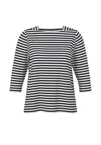 VIA APPIA -DUE- - T-Shirt Große Größen - marine / ecru