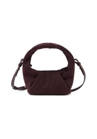 LES VISIONNAIRES Greta Mini Essential - Greta Mini Essential Handtasche Leder 23 cm - asphalte