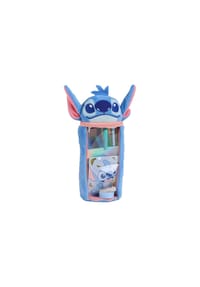 Disney - Disney Stitch Schlampermäppchen Plüsch Federmäppchen Kinder Accessoire - 