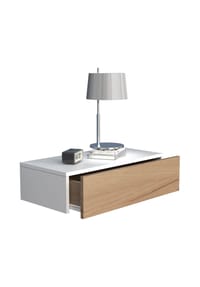 VCM. - Nachtschrank | Wandschublade | Wandboard | Nachttisch | Maße ca H. 15 x B. 60 x T. 30 cm - Usal M 60 cm - Anthrazit
