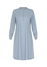mey - Sleepshirt Blue Ornaments, Baumwolle, für Damen - 1821 COTTON BLUE