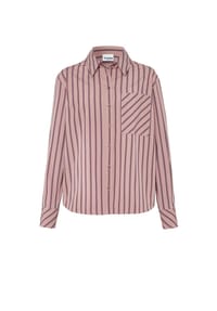 TONI - Klassische Bluse Clyde - Creme/Braun | 790