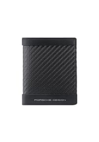 PORSCHE DESIGN Carbon - Carbon Kreditkartenetui RFID Leder 7,5 cm - black
